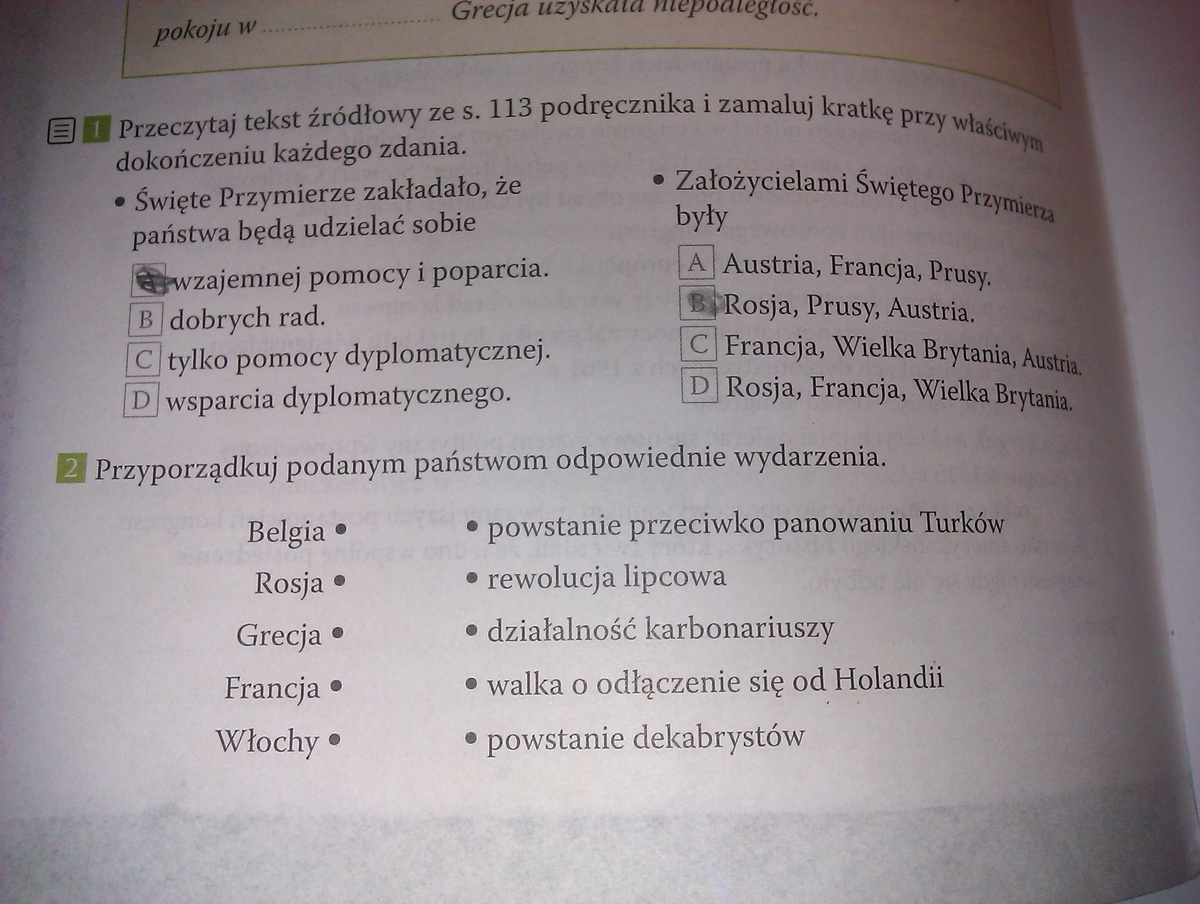 Ziemie Polskie Po Kongresie Wiedeskim Sprawdzian Klasa 7 Grupa A - question Ziemie Polskie Po Kongresie Wiedenskim Sprawdzian Klasa 7 Grupa A
