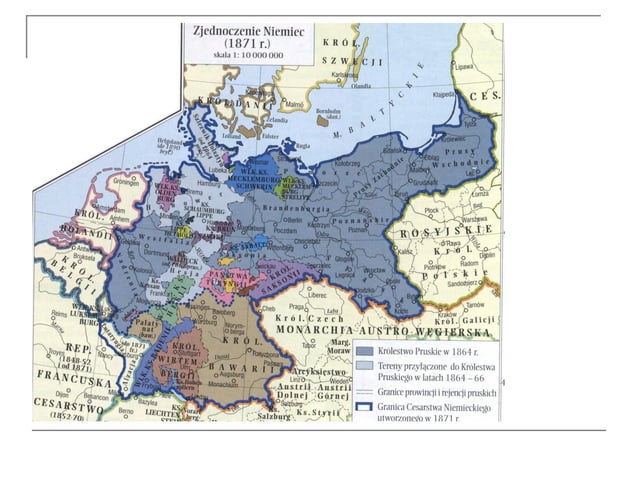 Zjednoczenie niemiec | PPT Sprawdzian Historia Zjednoczenie Włoch I Niemiec