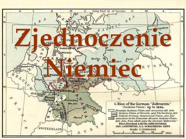 Zjednoczenie niemiec | PPT Sprawdzian Historia Zjednoczenie Włoch I Niemiec