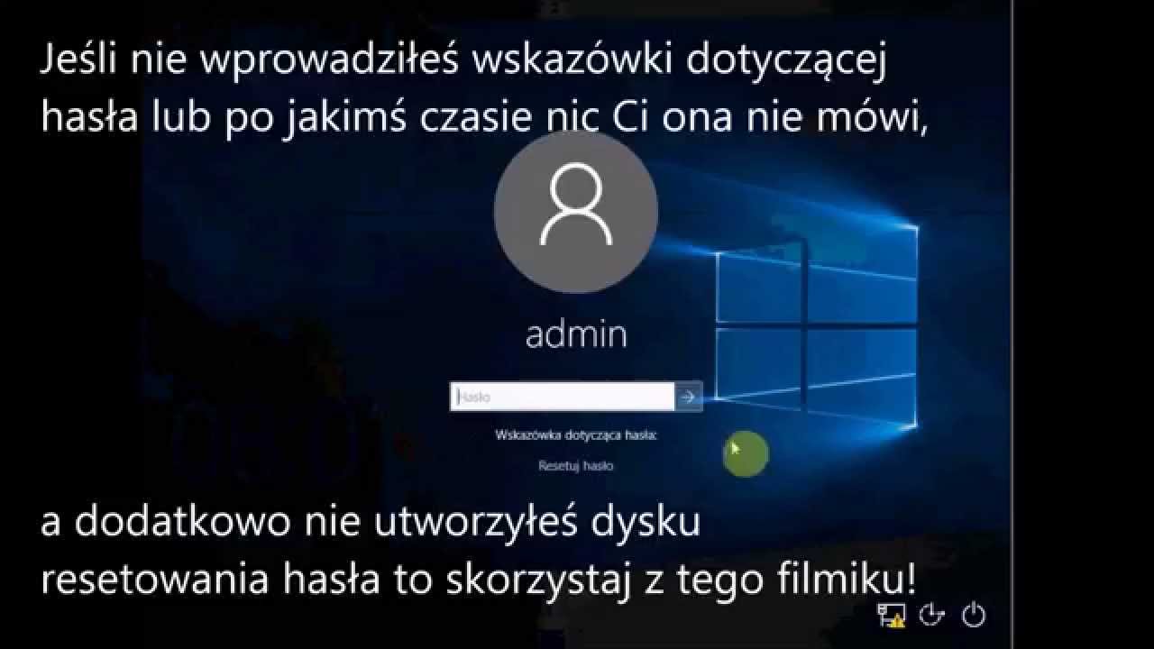 Zmiana/Odzyskanie hasła użytkownika w systemie Windows 10 - YouTube Odzyskiwanie Danych Z Komputera Program