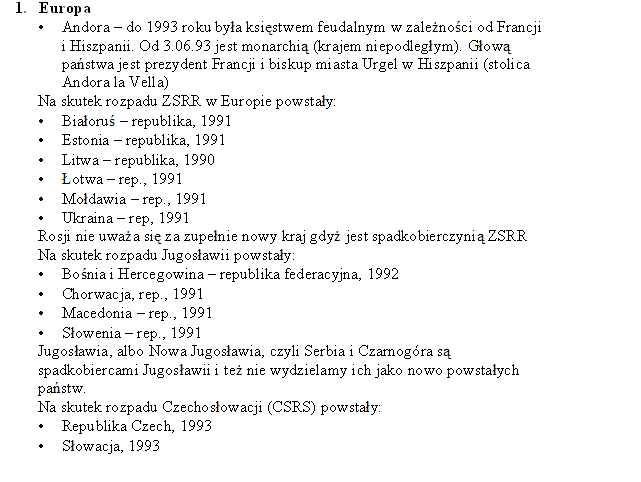Zmiany Na Mapie Politycznej Sprawdzian Oblicza Geografii 2 - question Zmiany Na Mapie Politycznej Sprawdzian Oblicza Geografii 2 Pdf