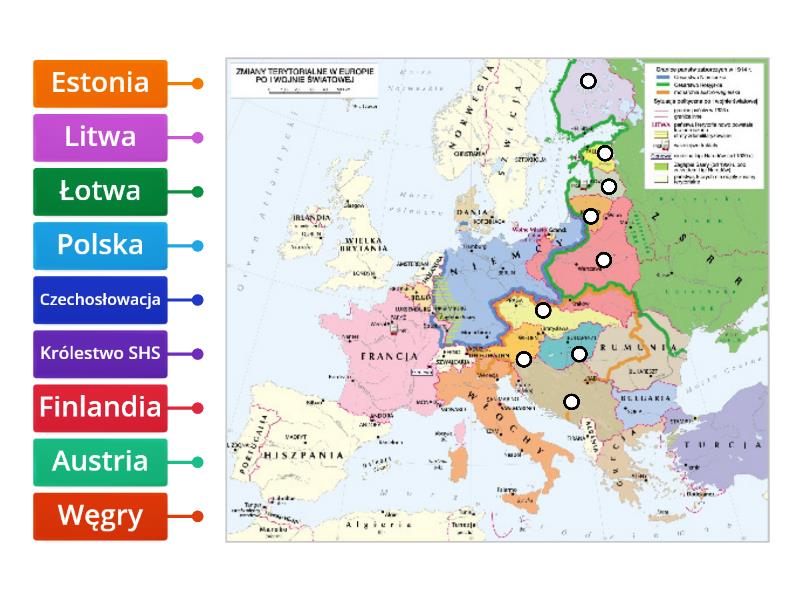 Zmiany Granic Po 2 Wojnie Swiatowej