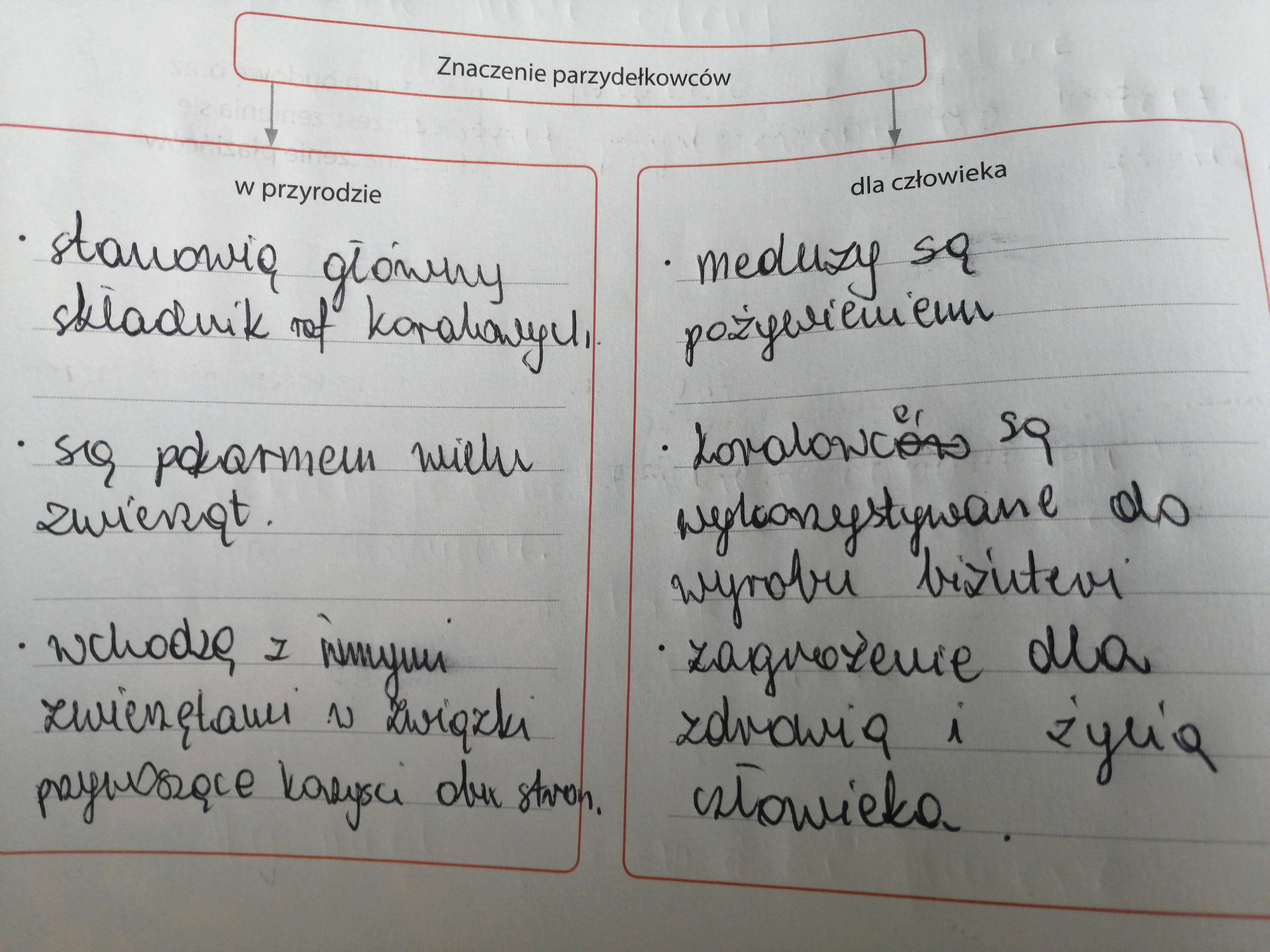 Podaj Dwa Przyklady Znaczenia Parzydelkowcow W Przyrodzie