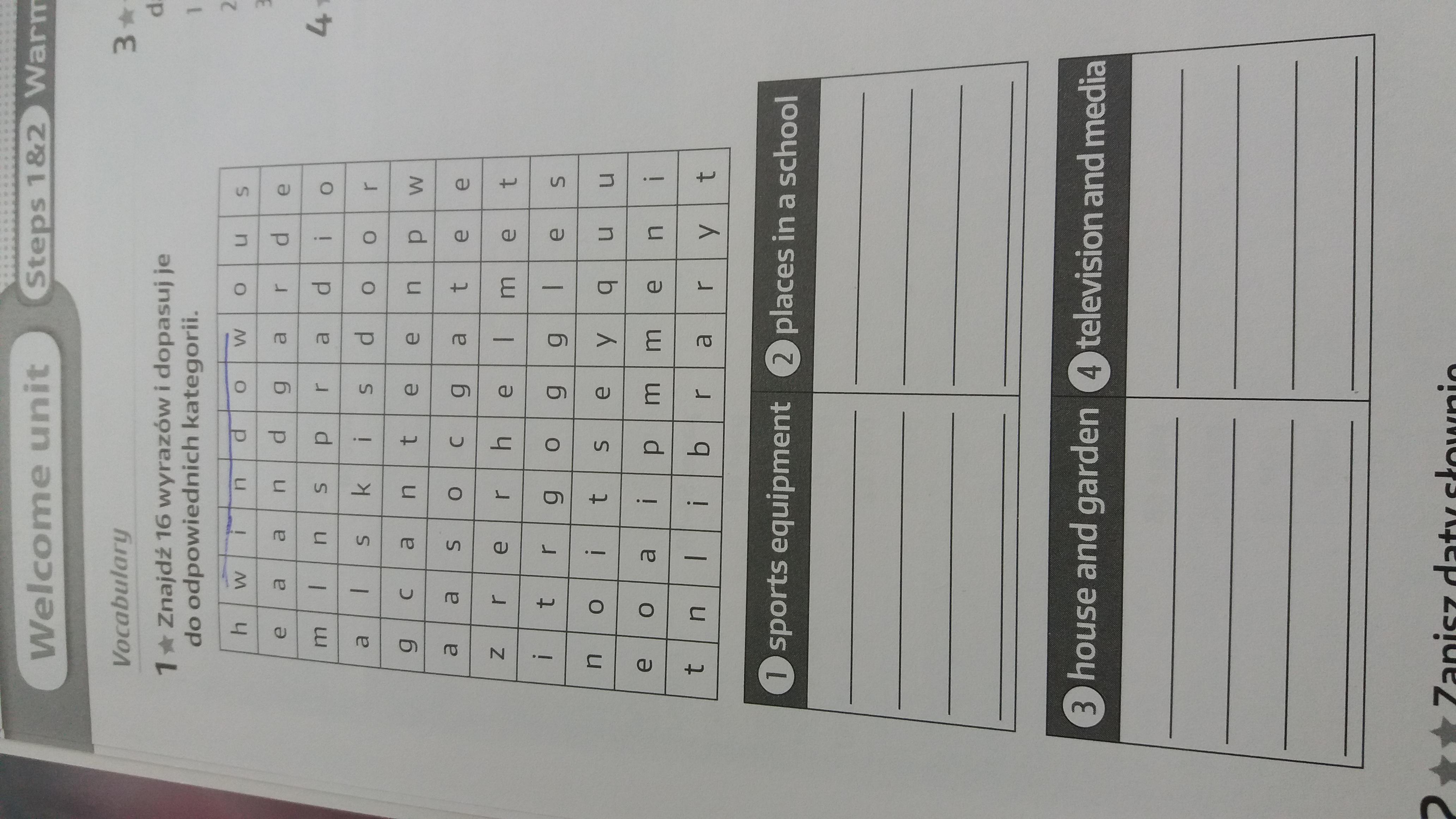 Znajdź 16 wyrazów i dopasuj je do odpowiednich kategorii. - Brainly.pl Znajdz 16 Wyrazow I Dopasuj Je Do Odpowiednich Kategorii