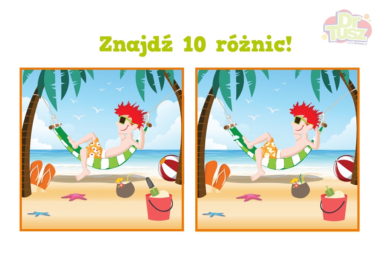 Znajdz 20 Rznic Miedzy Obrazkami Do Druku