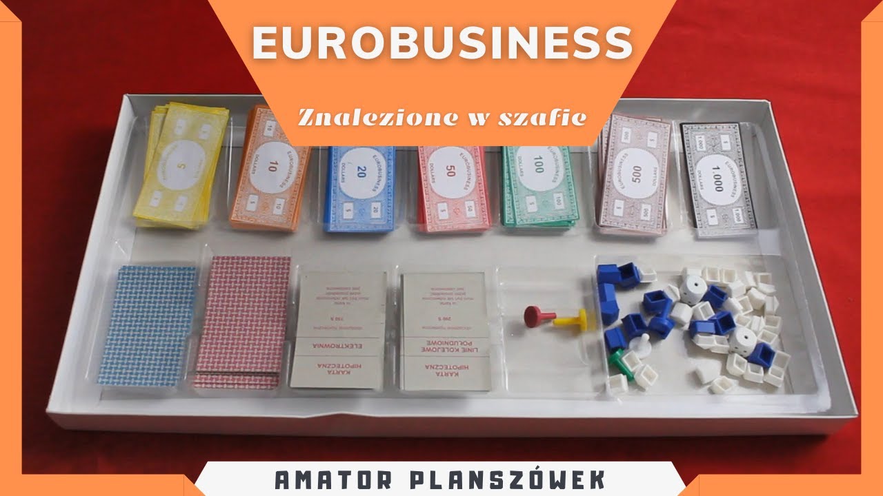 Znalezione w szafie odc. 1 - Eurobusiness, czyli tanie Monopoly - YouTube Ile Pieniedzy Rozdaje Sie W Eurobusiness