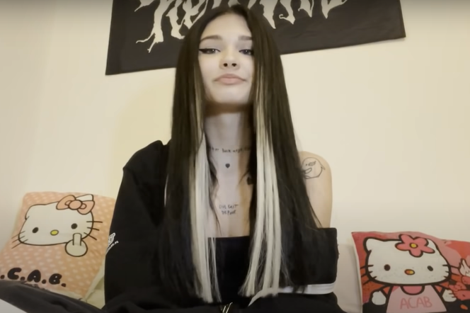 Znana polska instagramerka pocięła się podczas relacji na żywo Queen Of The Black Pociela Sie Zdjecia