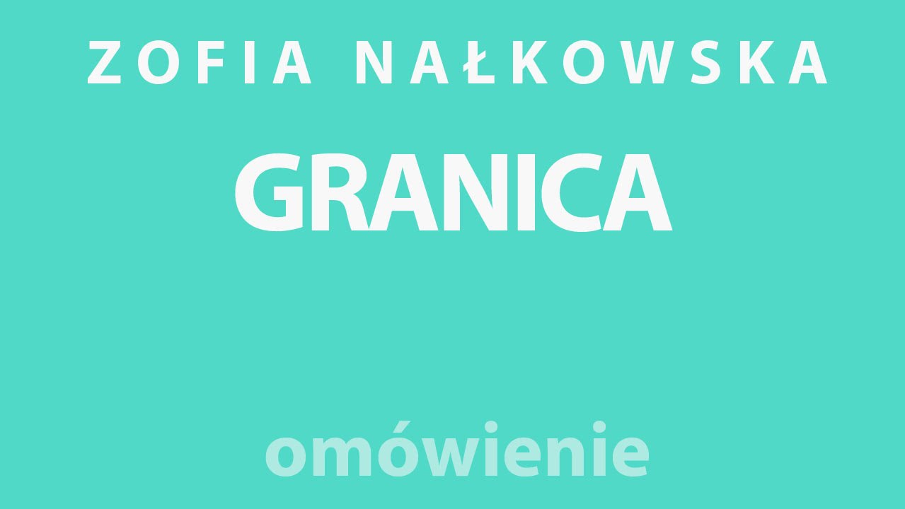 Medaliony Zofia Nałkowska Streszczenie Krótkie