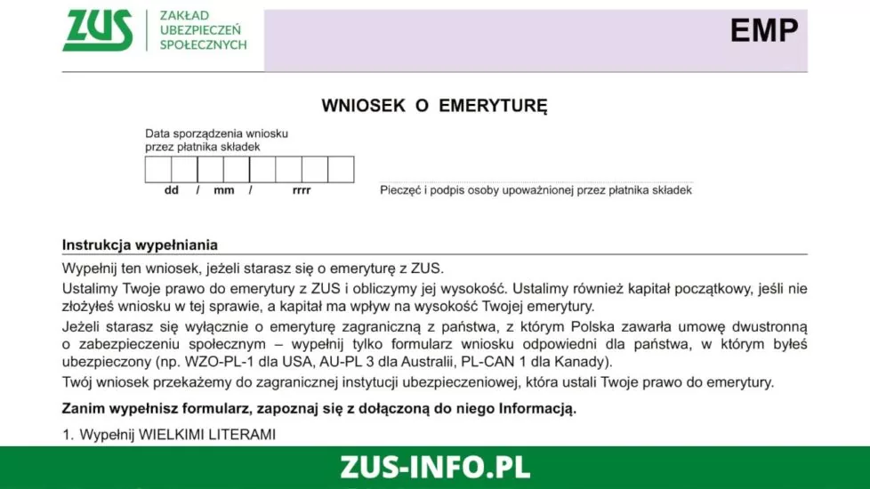 Dodatek Do Emerytury Za Prace We Włoszech