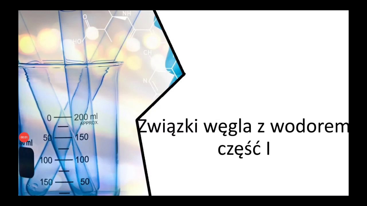 Związki węgla z wodorem - część 1 - YouTube Zwiazki Wegla Z Wodorem
