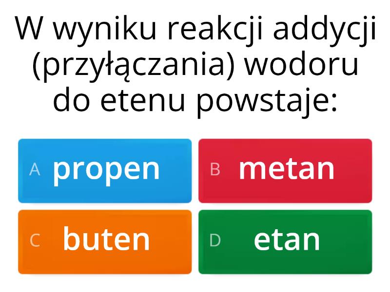 Związki węgla z wodorem - Test Związki Węgla Z Wodorem Sprawdzian Klasa 8 Nowa Era