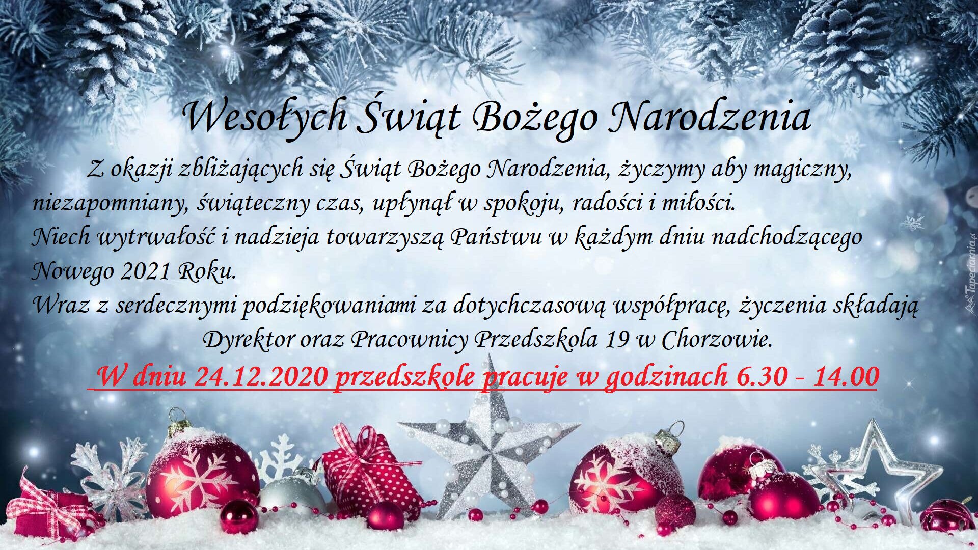 życzenia Na Boże Narodzenie Piękne 2020