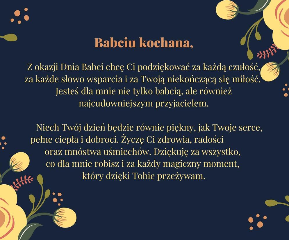 Życzenia na Dzień Babci 2025. Religijne, piękne, krótkie i wzruszające Wzruszająca Mowa Pożegnalna Dla Babci
